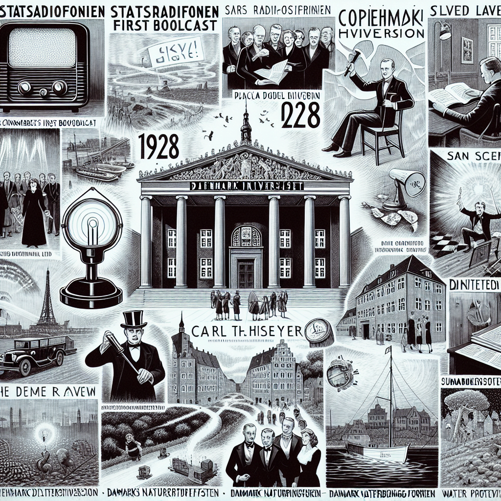 Top 20 danske begivenheder i år 1928 – top20.dk